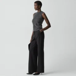Classic Straight Pant in Knit Ponte
