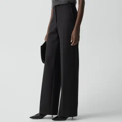 Classic Straight Pant in Knit Ponte
