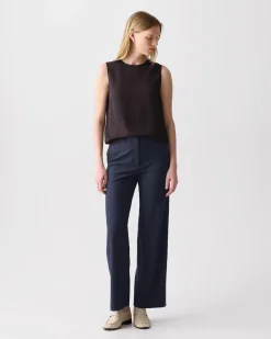 Classic Straight Pant in Good Wool
