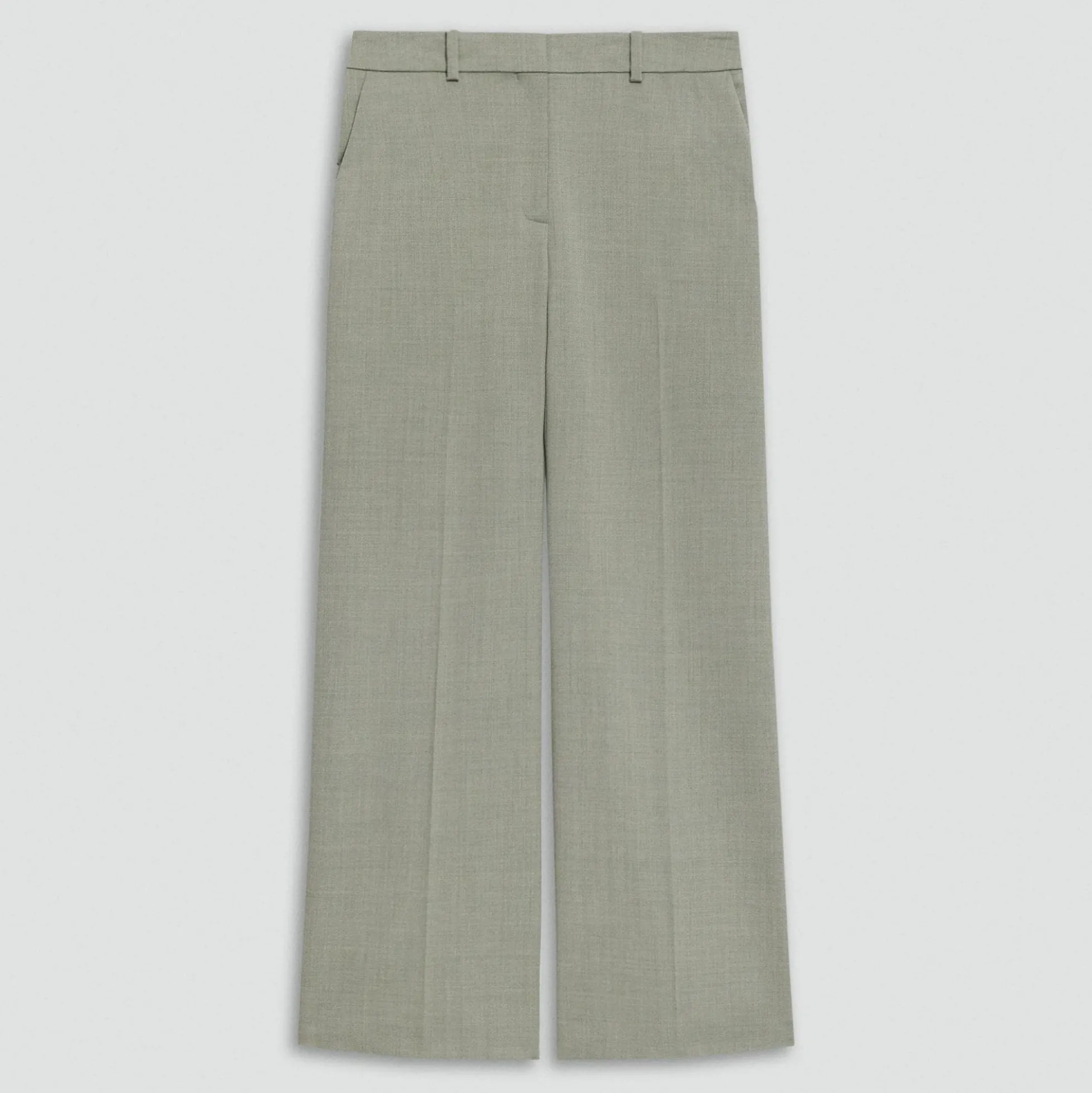 Classic Straight Pant in Wool Gabardine