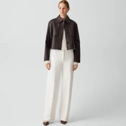 Classic Straight Pant in Knit Ponte