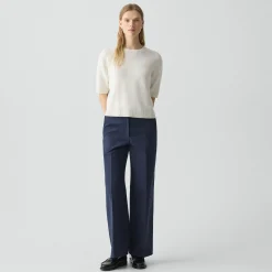 Classic Straight Pant in Brushed Chino