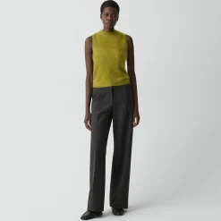 Classic Straight Pant in Knit Ponte