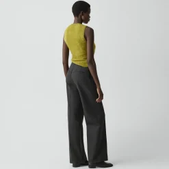 Classic Straight Pant in Knit Ponte