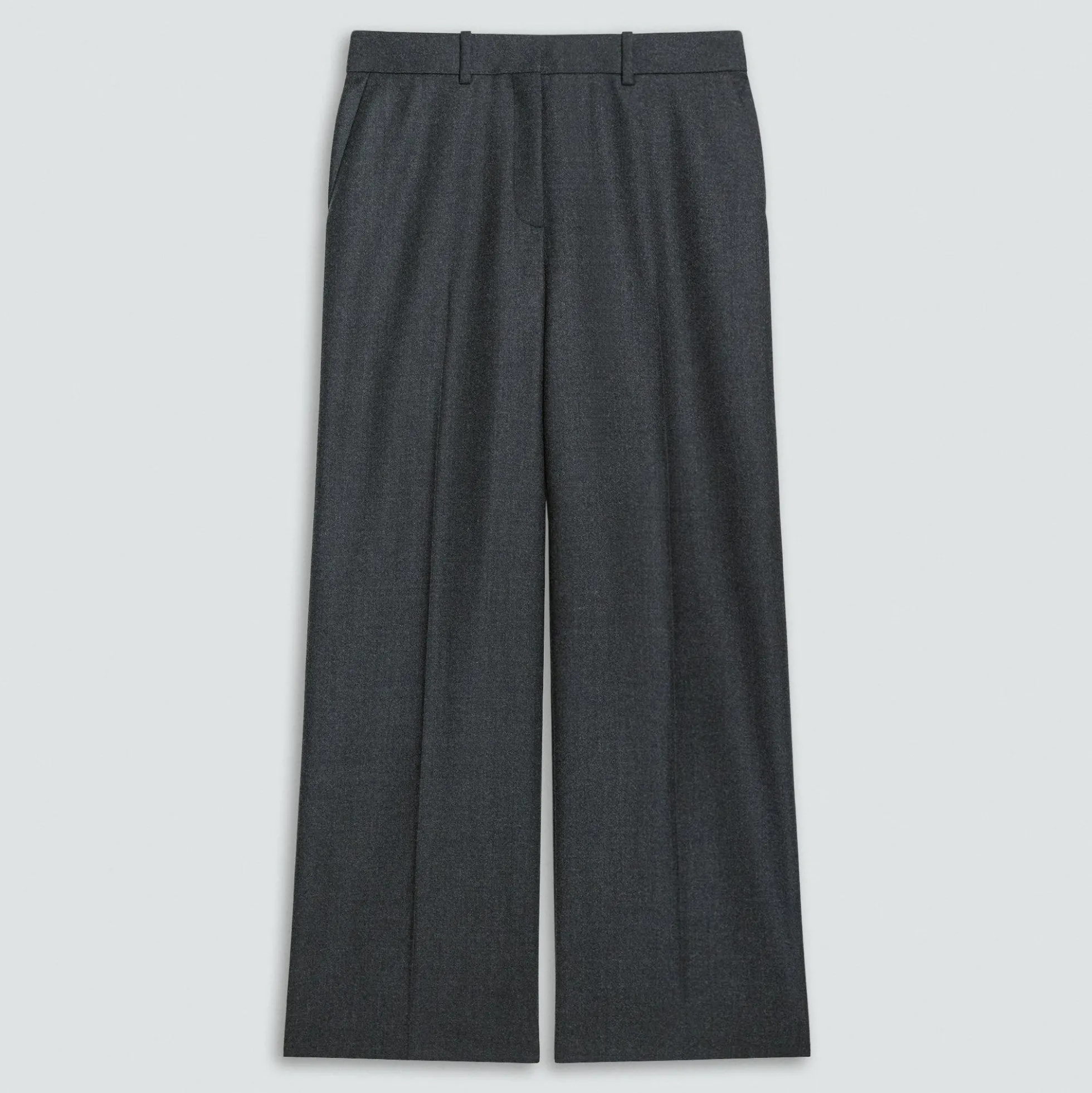 Classic Straight Pant in Sleek Flannel