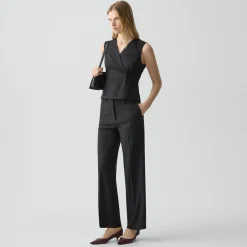 Classic Straight Pant in Good Wool
