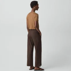 Classic Straight Pull-On Pant in Good Linen
