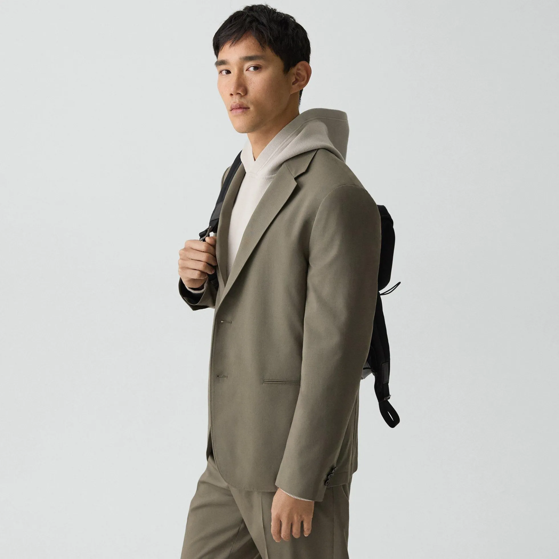 Clinton Blazer in Motion Wool