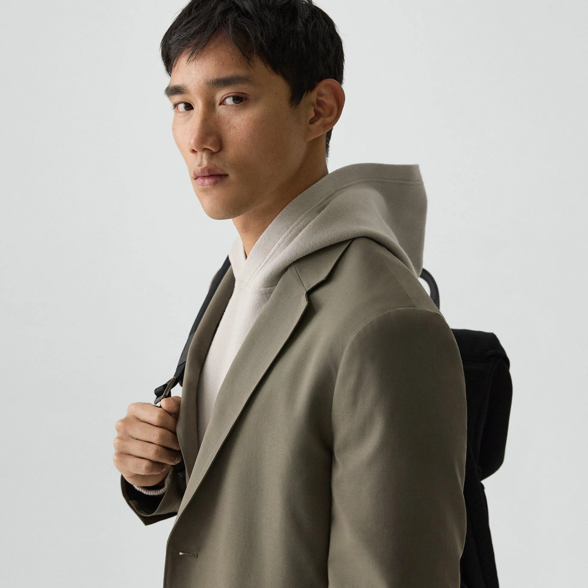 Clinton Blazer in Motion Wool