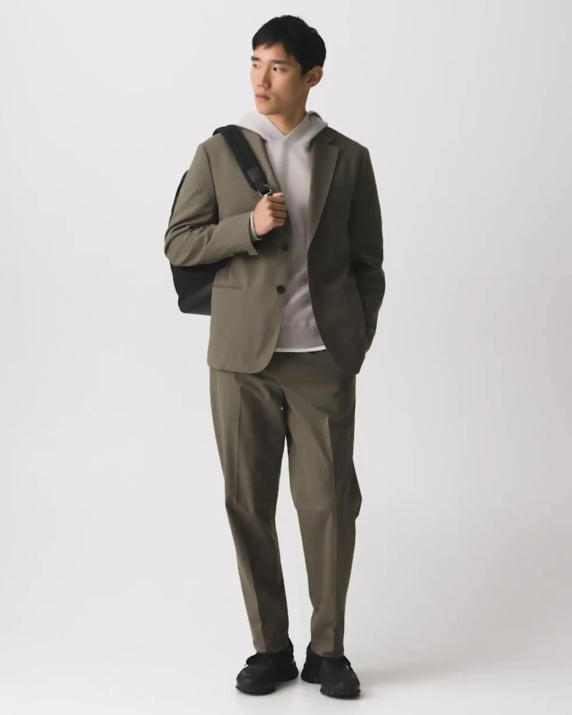 Clinton Blazer in Motion Wool