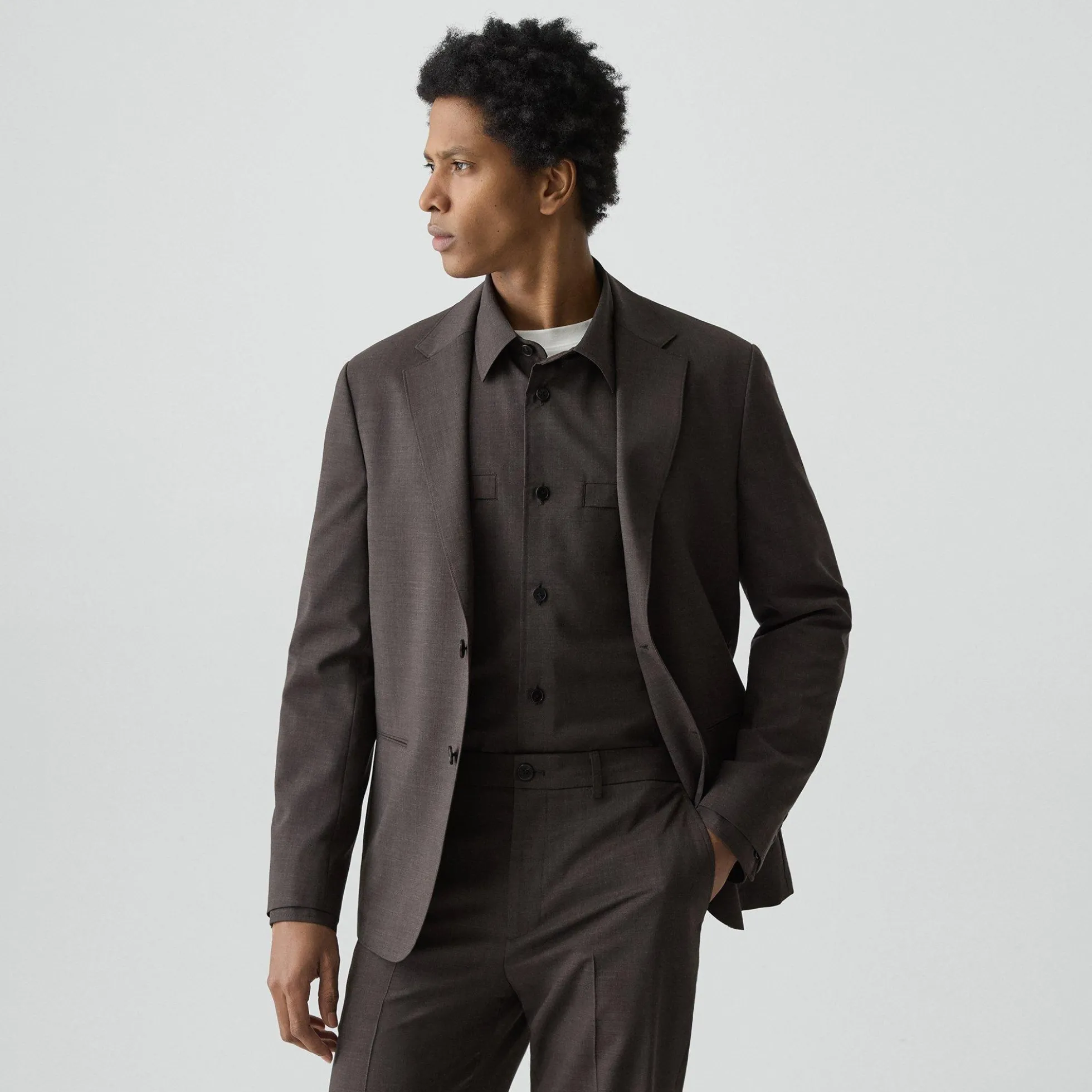 Clinton Blazer in Motion Wool