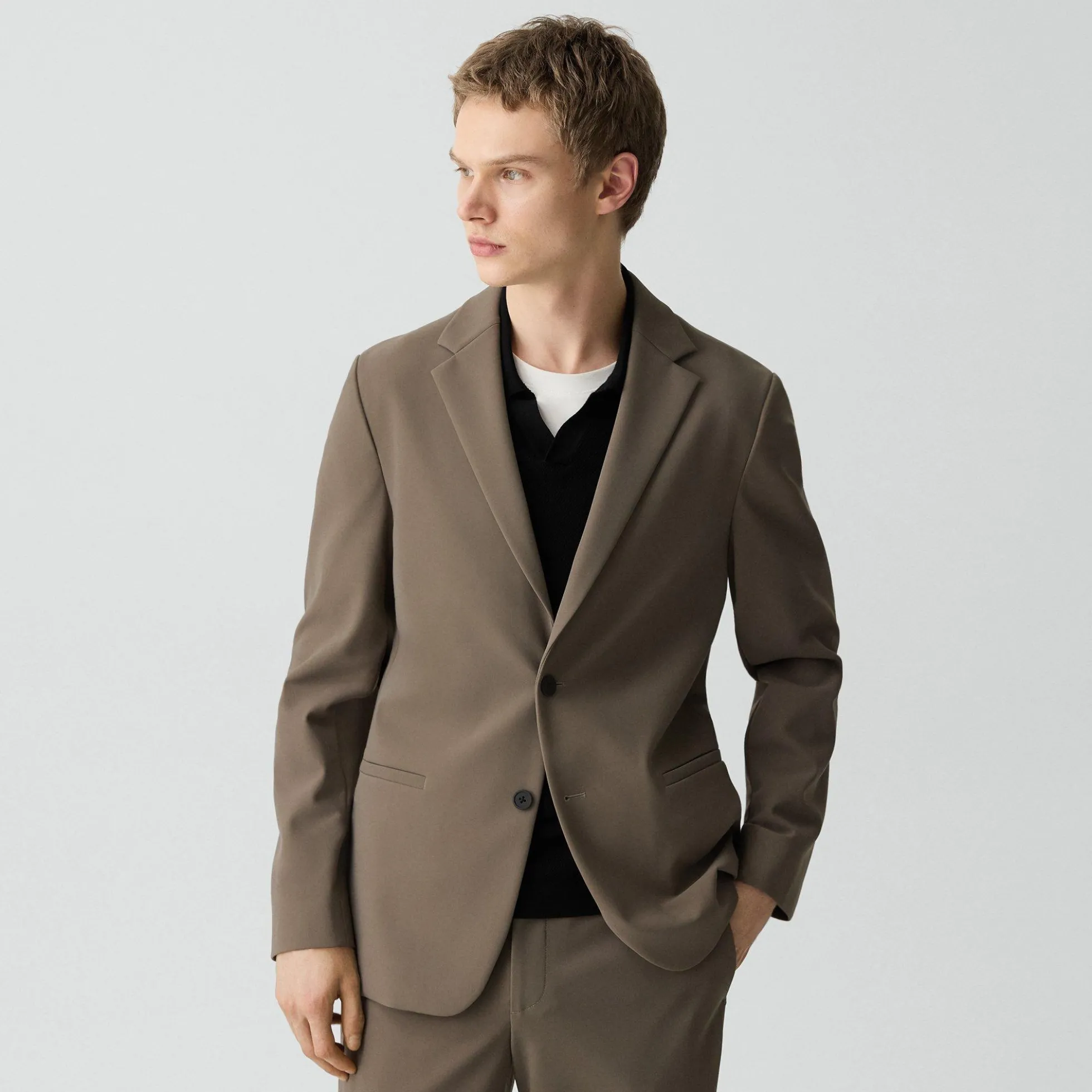 Clinton Blazer in Precision Ponte