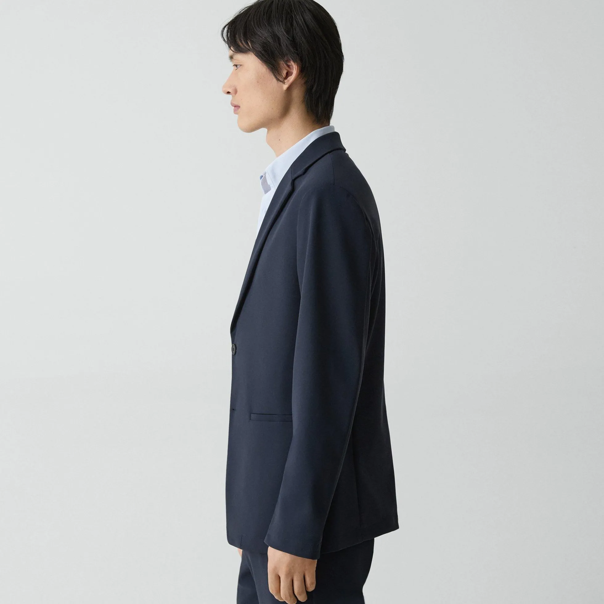 Clinton Blazer in Precision Ponte