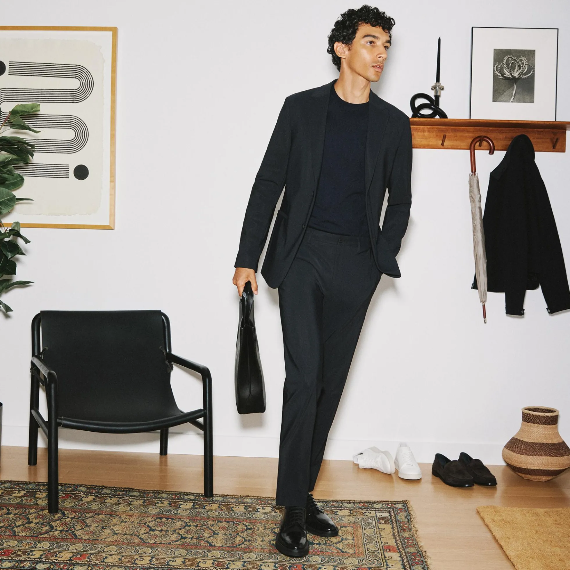 Clinton Blazer in Precision Ponte