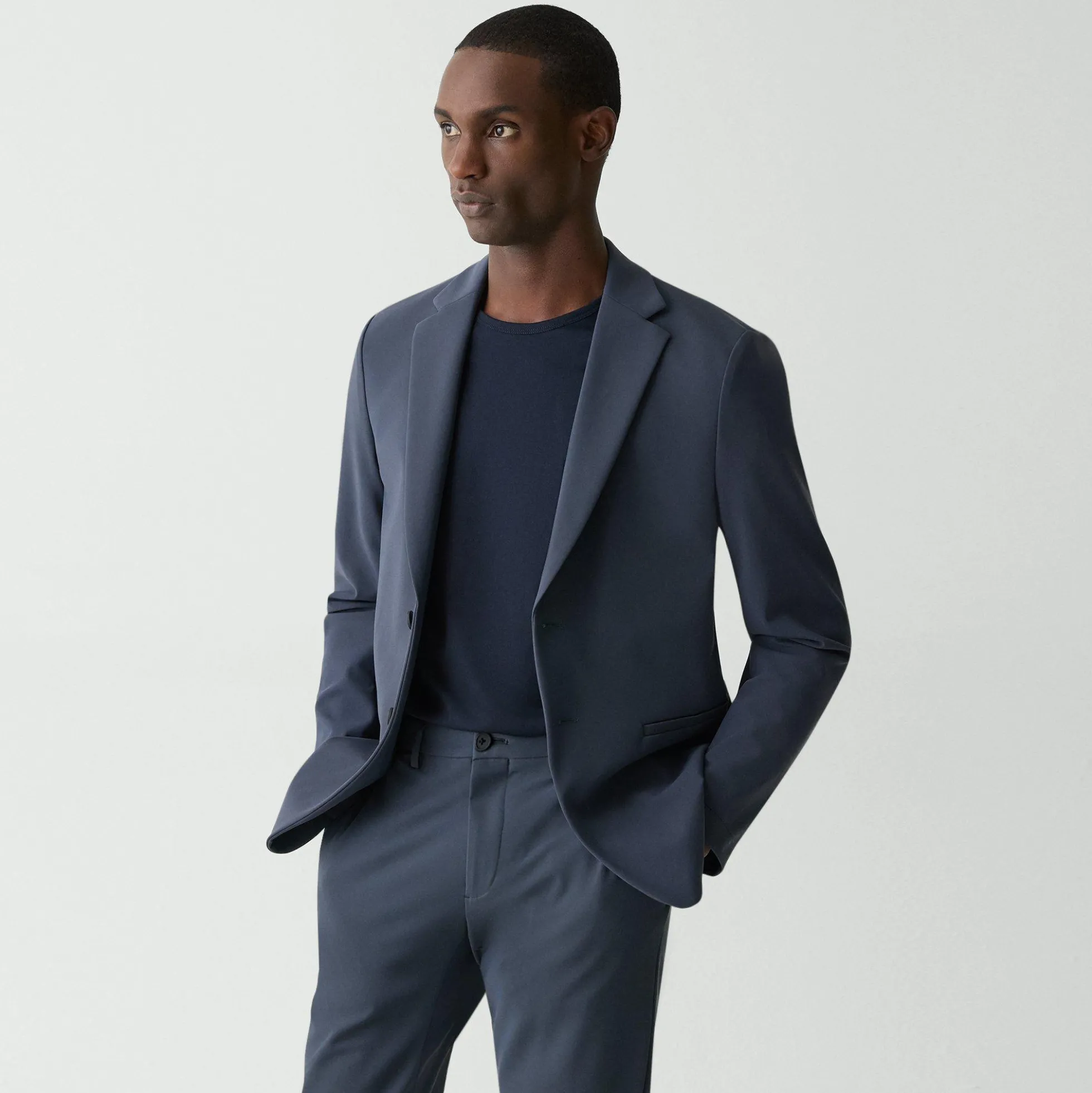 Clinton Blazer in Precision Ponte
