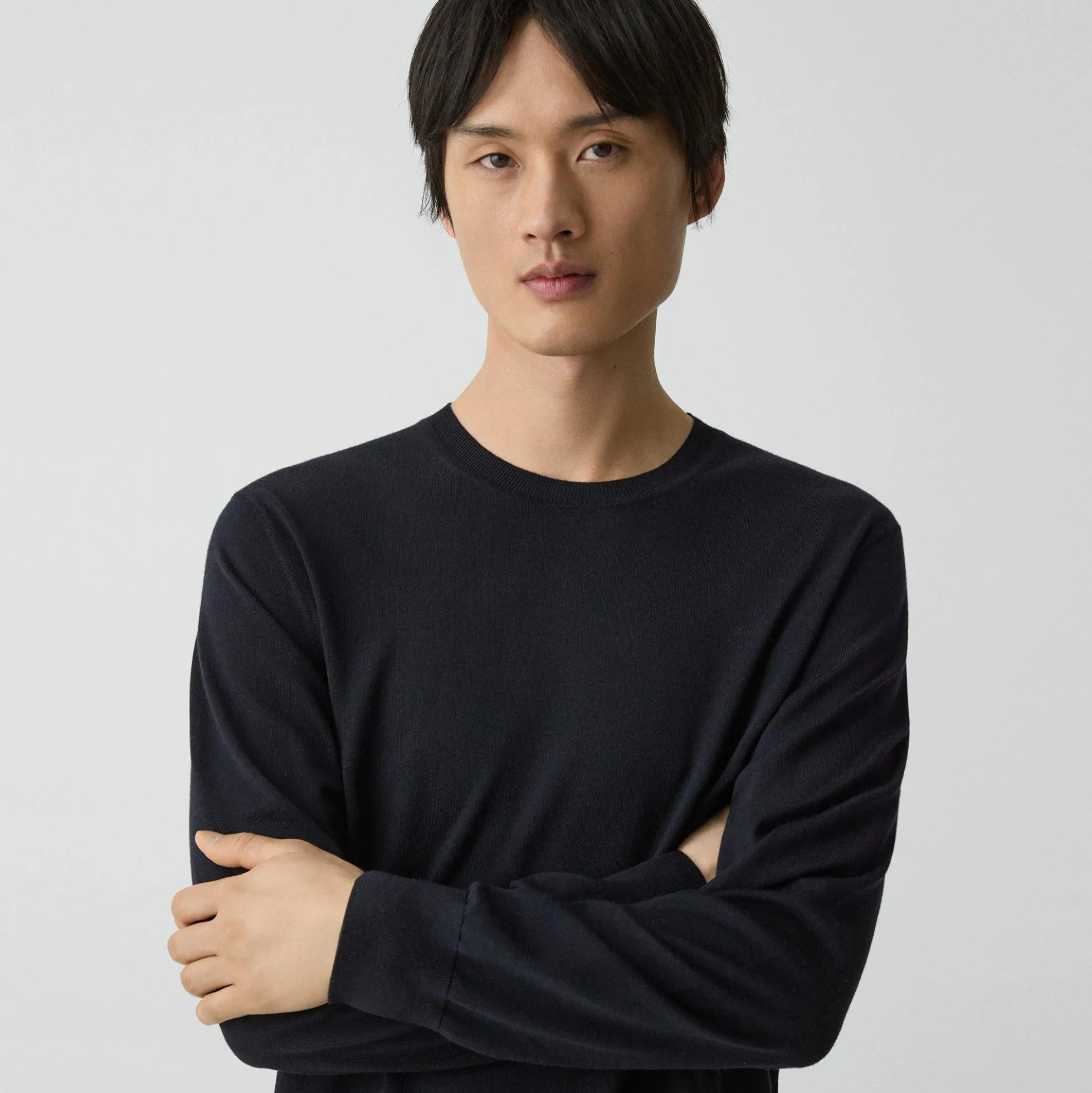 Crewneck Sweater in Regal Wool