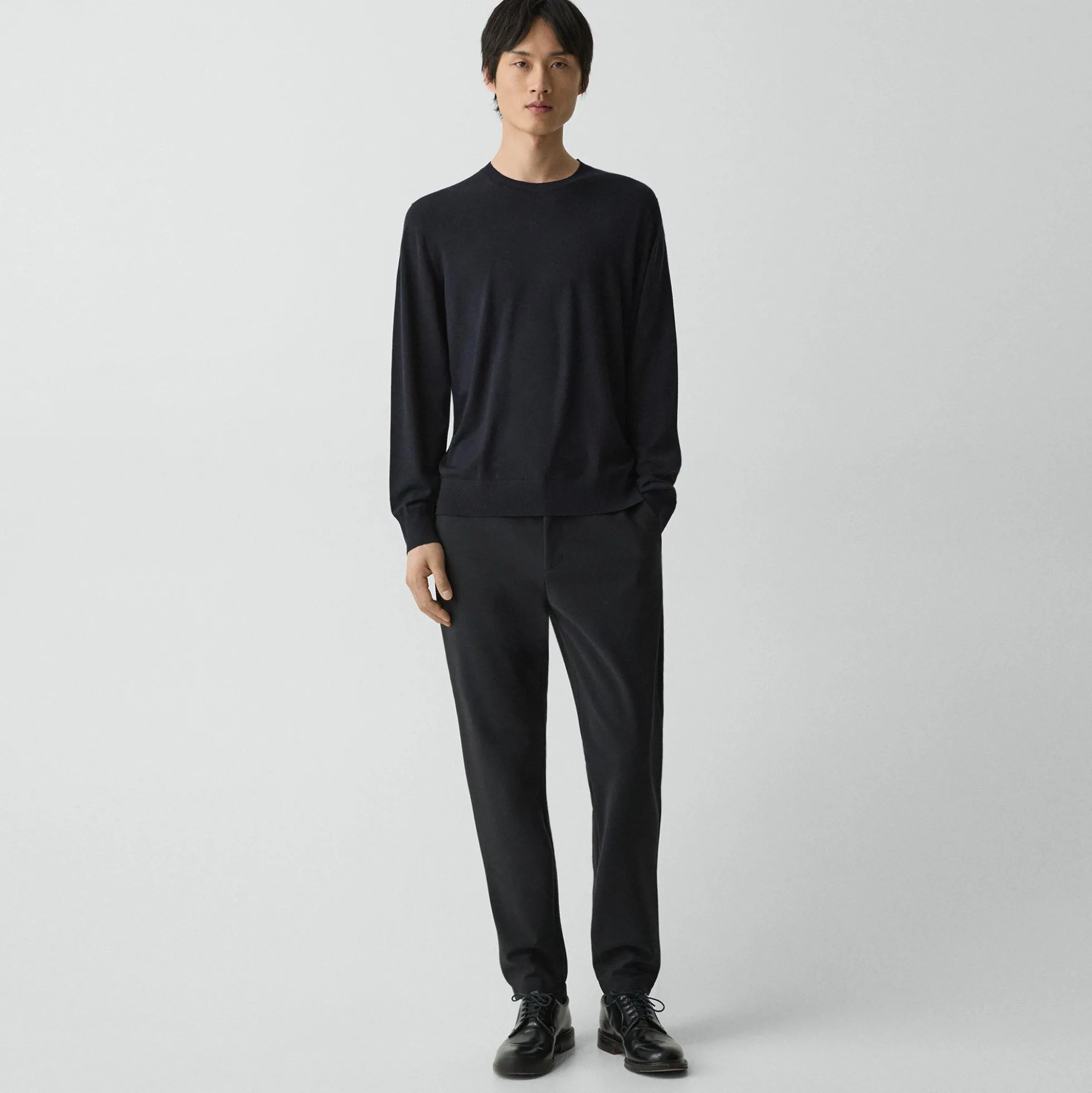 Crewneck Sweater in Regal Wool