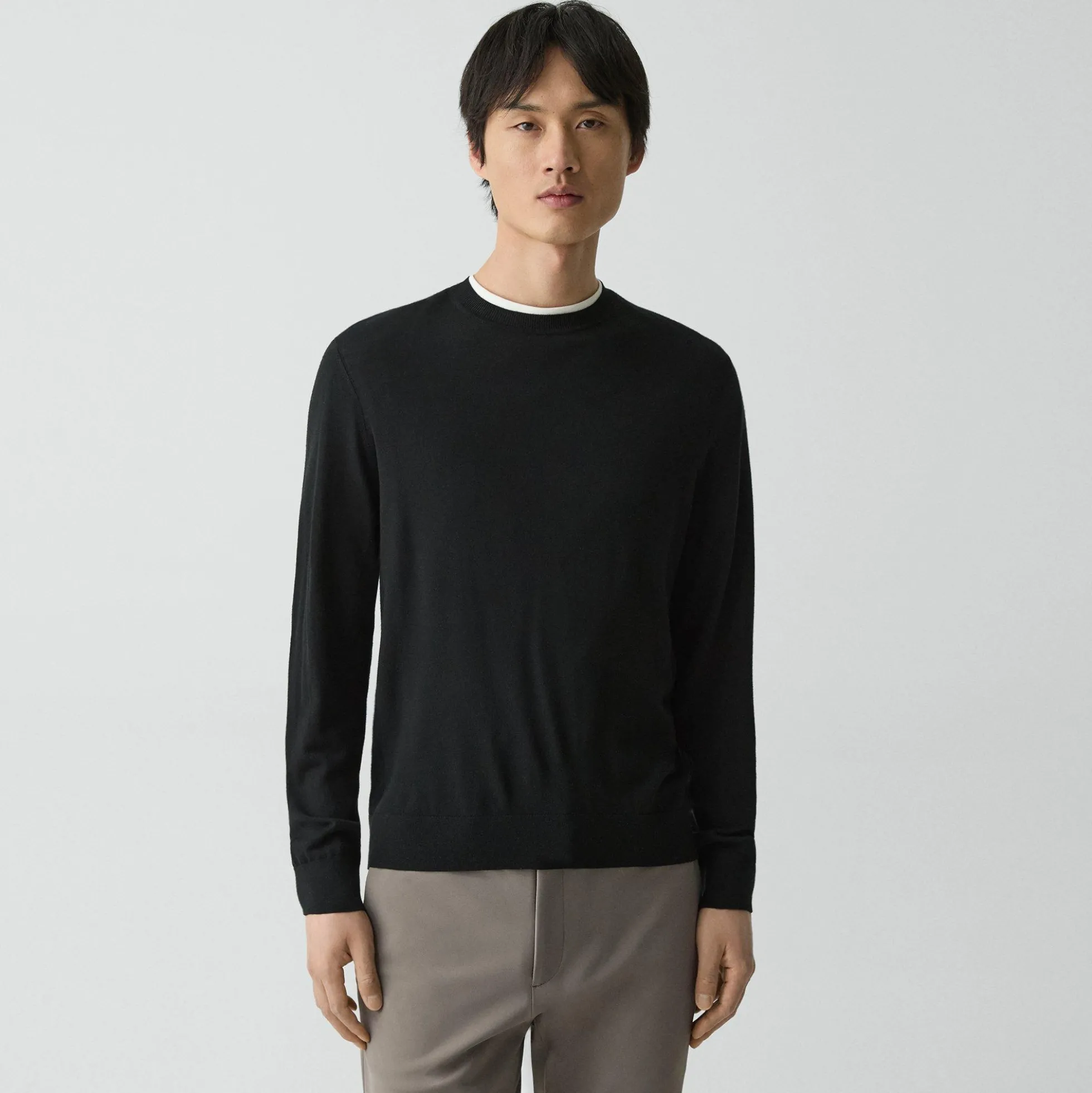 Crewneck Sweater in Regal Wool