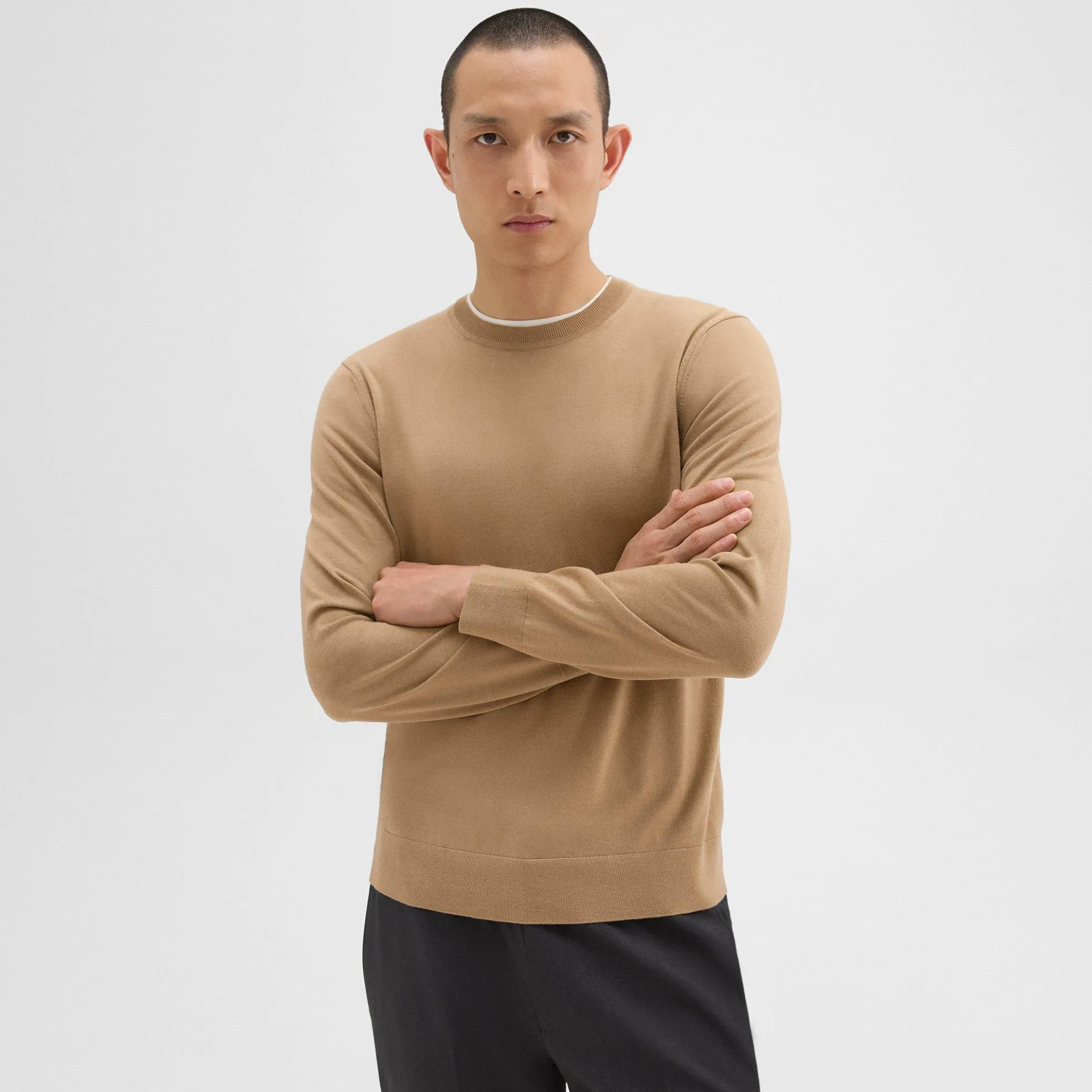 Crewneck Sweater in Regal Wool