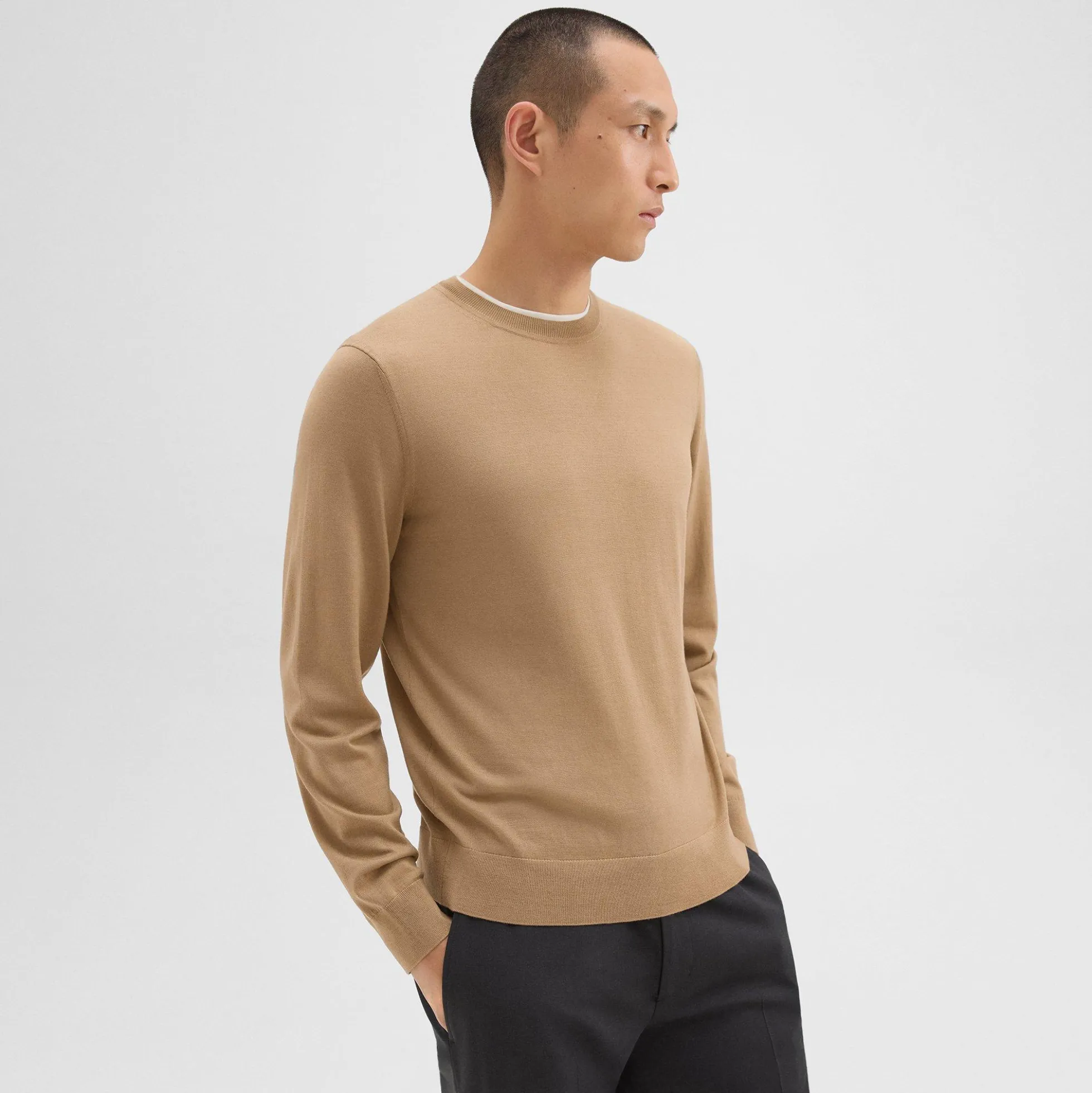 Crewneck Sweater in Regal Wool