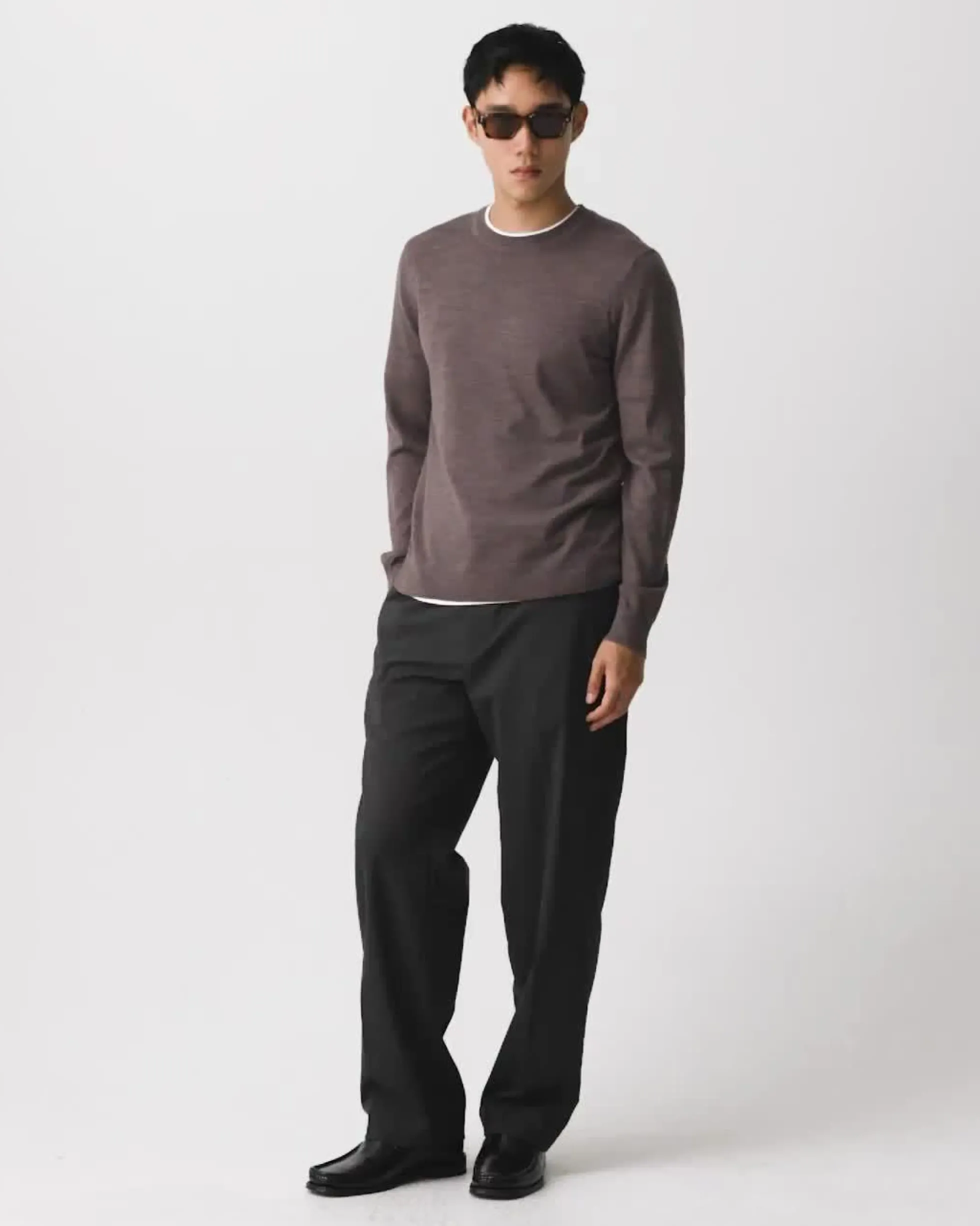 Crewneck Sweater in Regal Wool