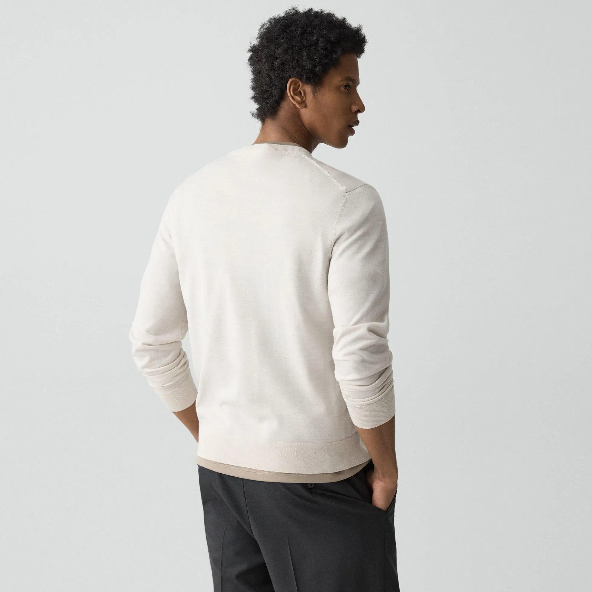 Crewneck Sweater in Regal Wool
