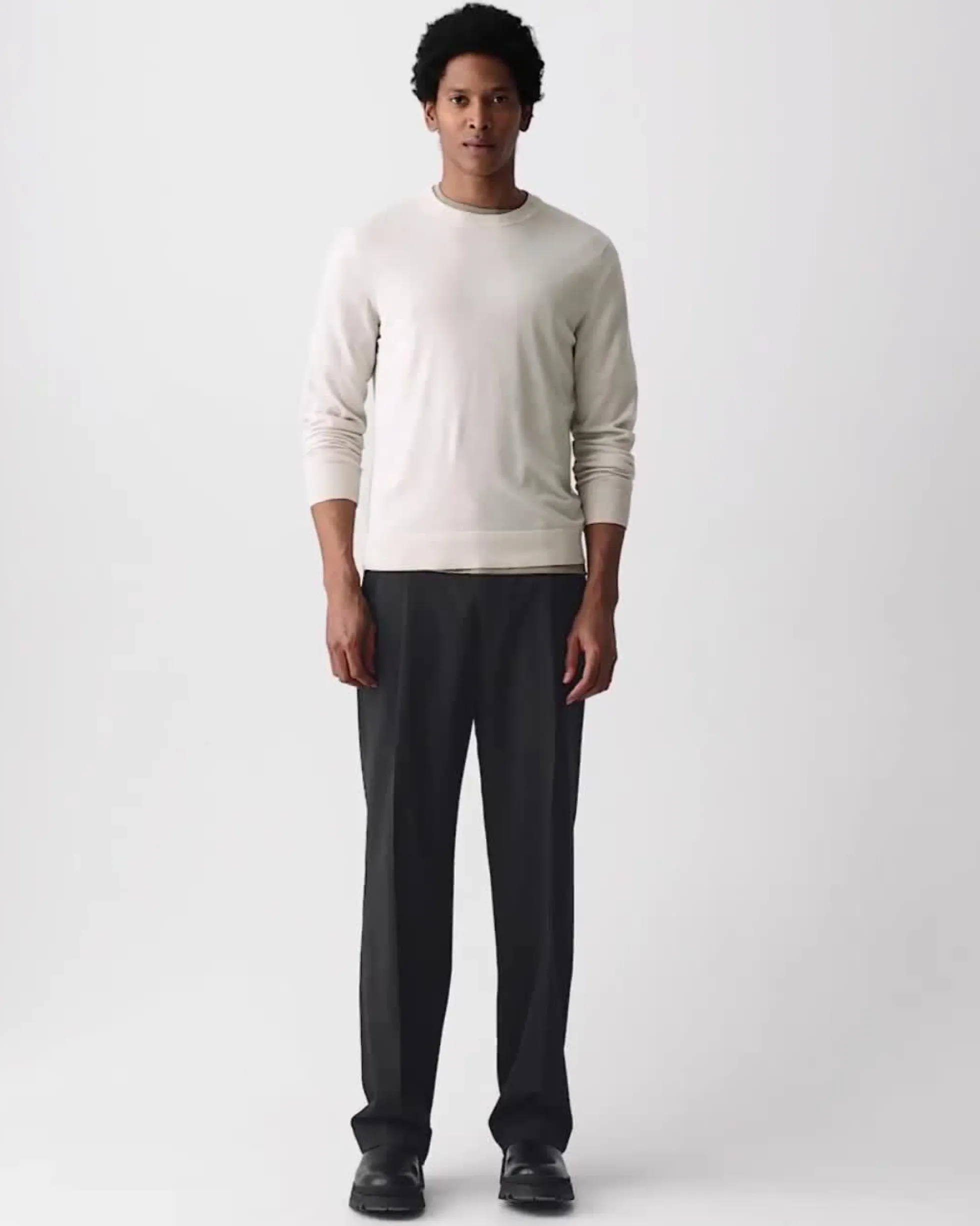 Crewneck Sweater in Regal Wool