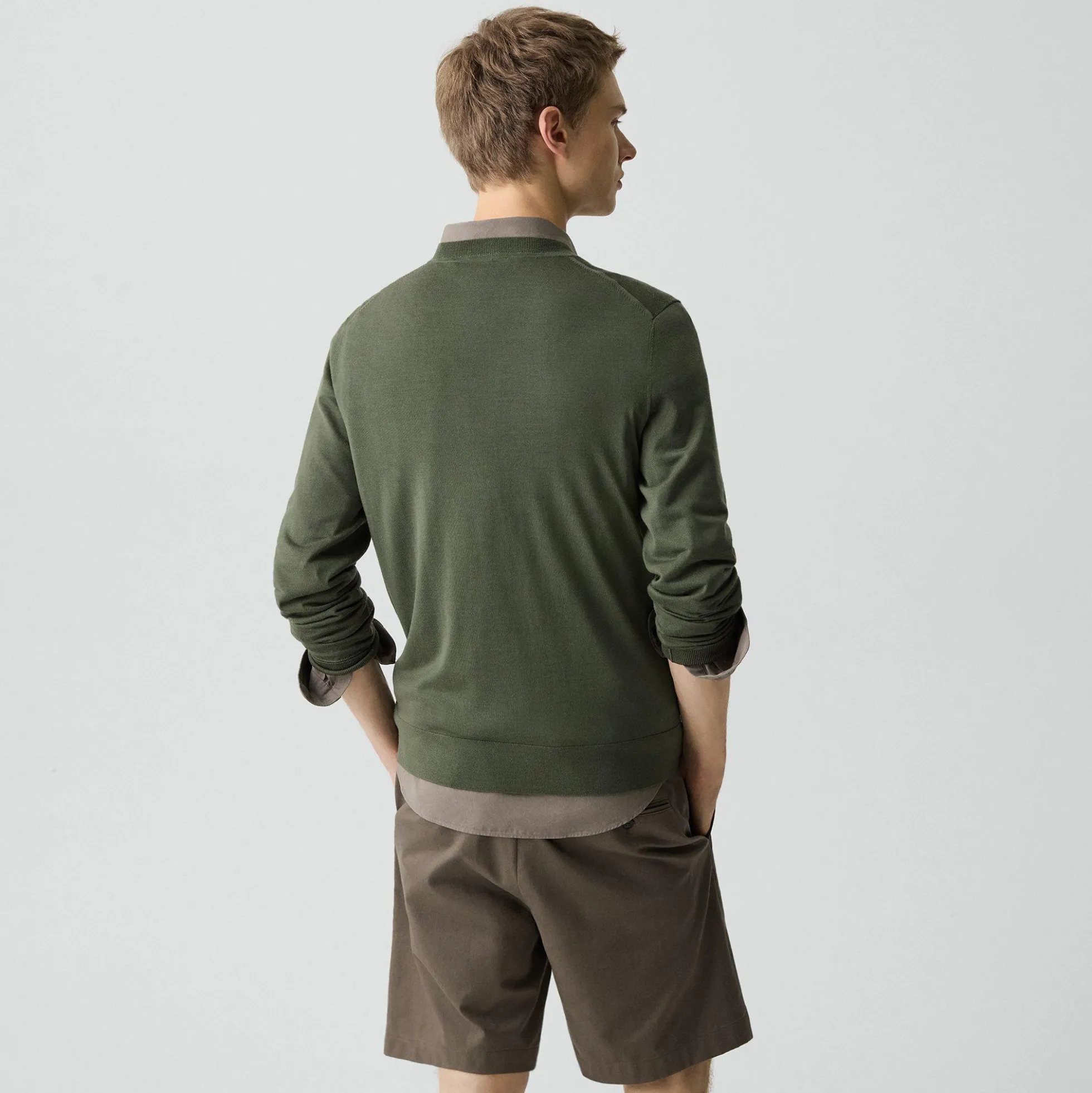 Crewneck Sweater in Regal Wool