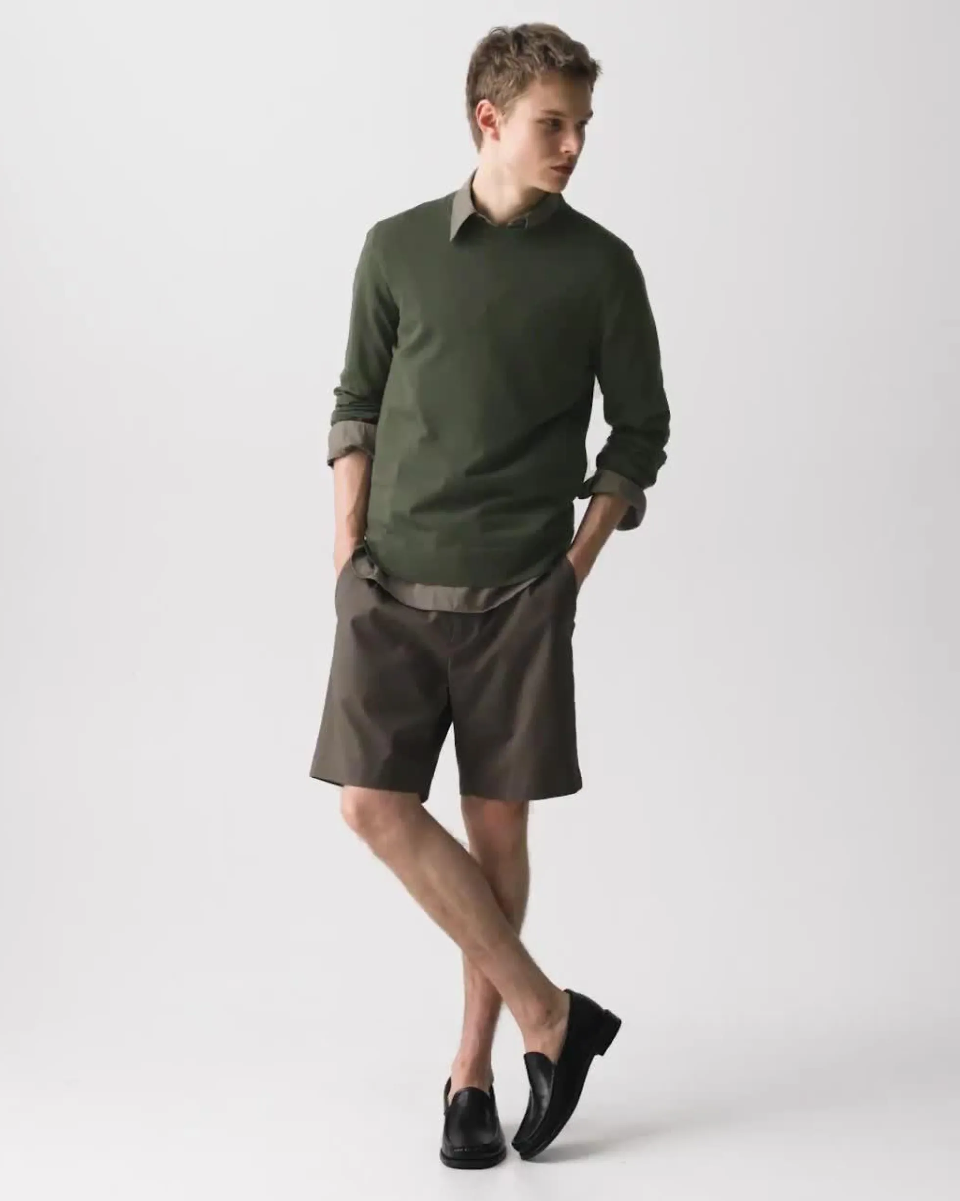 Crewneck Sweater in Regal Wool