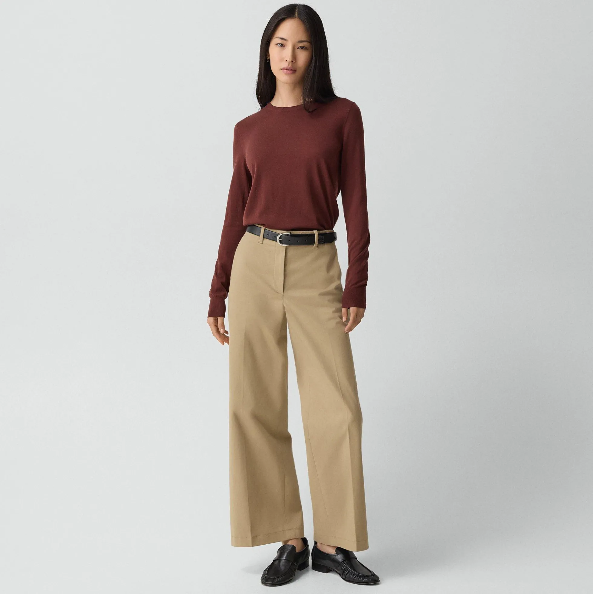 Crewneck Sweater in Regal Wool