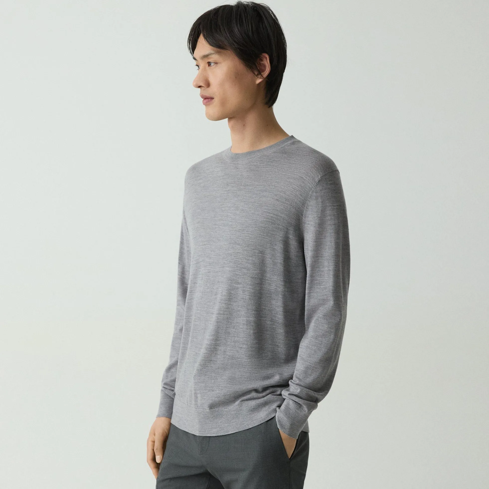 Crewneck Sweater in Regal Wool