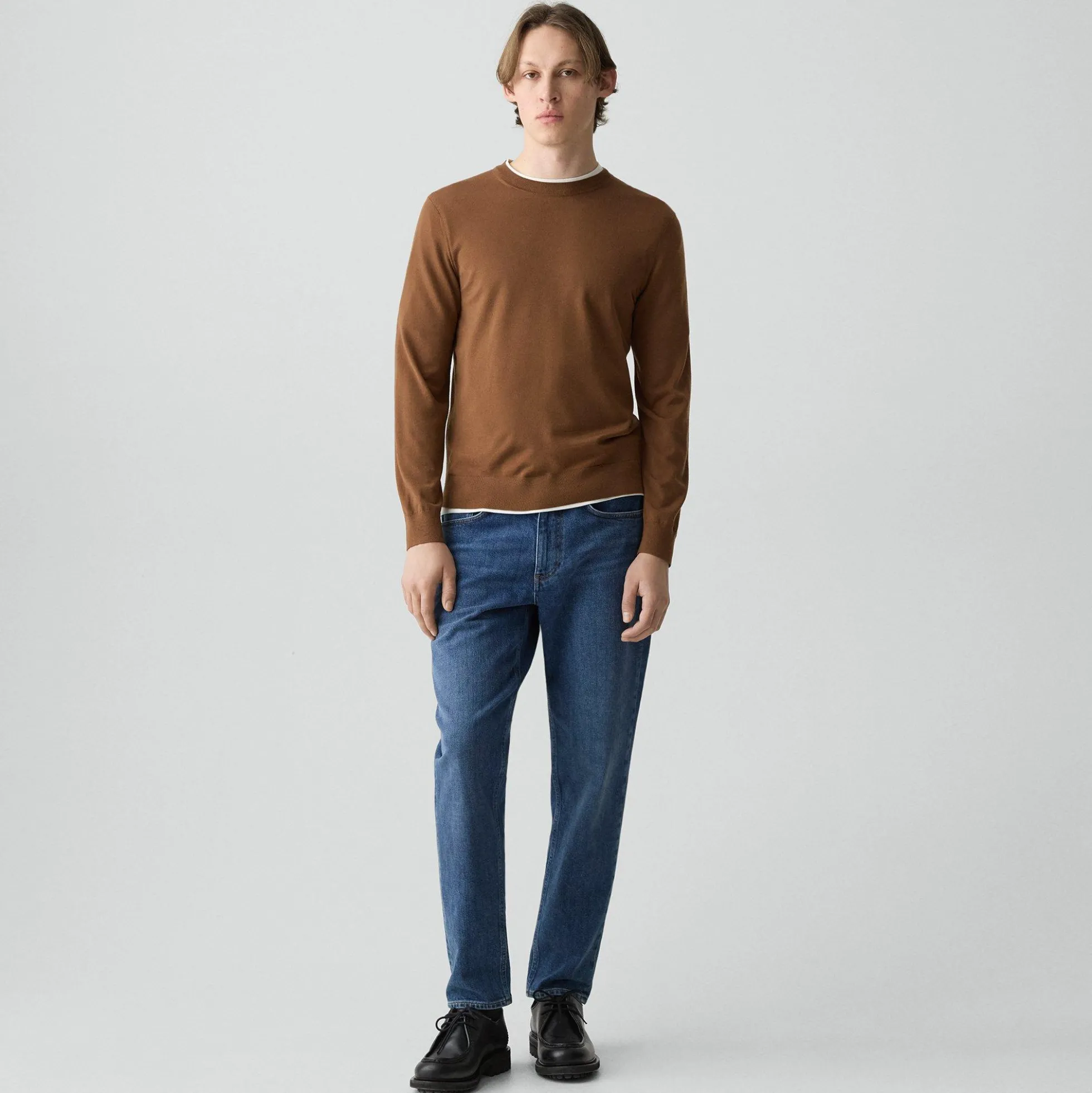 Crewneck Sweater in Regal Wool