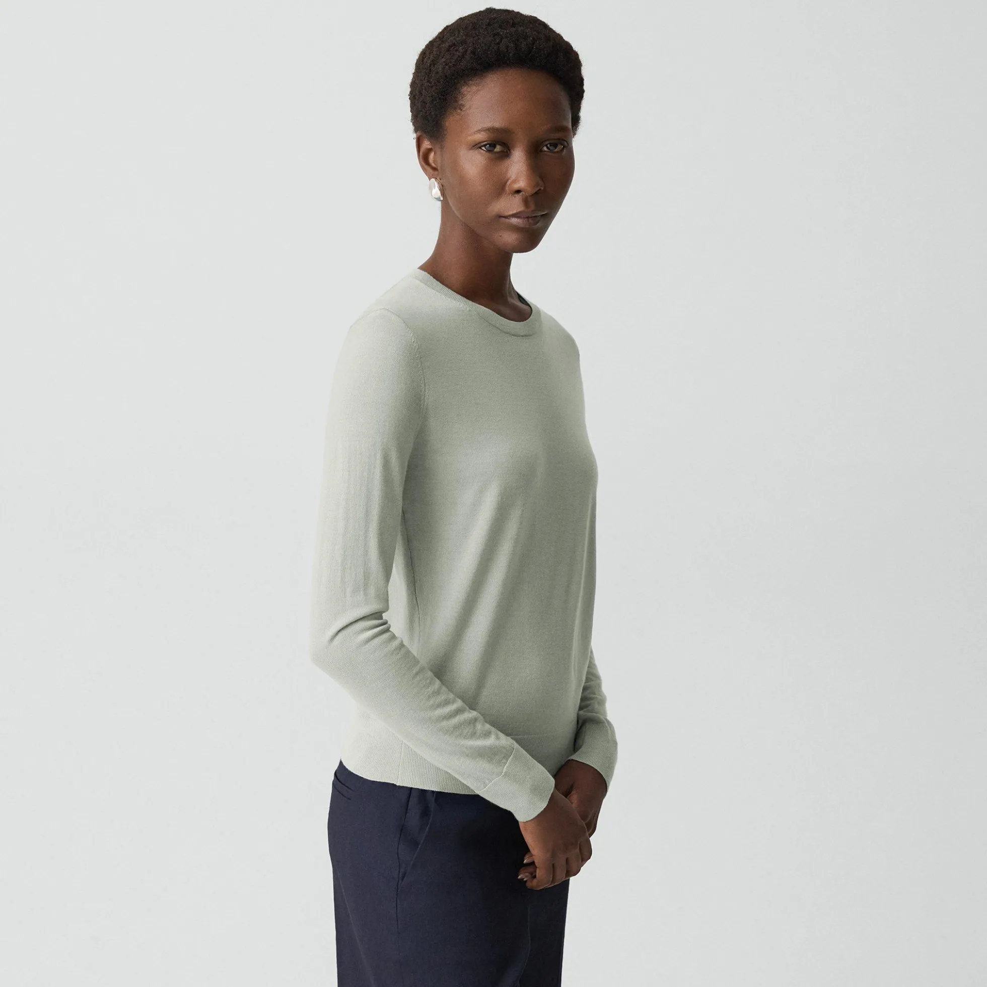 Crewneck Sweater in Regal Wool