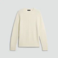 Crewneck Sweater in Wool-Cashmere