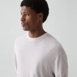 Crewneck Sweatshirt in Silk-Cotton