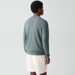 Crewneck Sweatshirt in Silk-Cotton