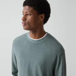 Crewneck Sweatshirt in Silk-Cotton
