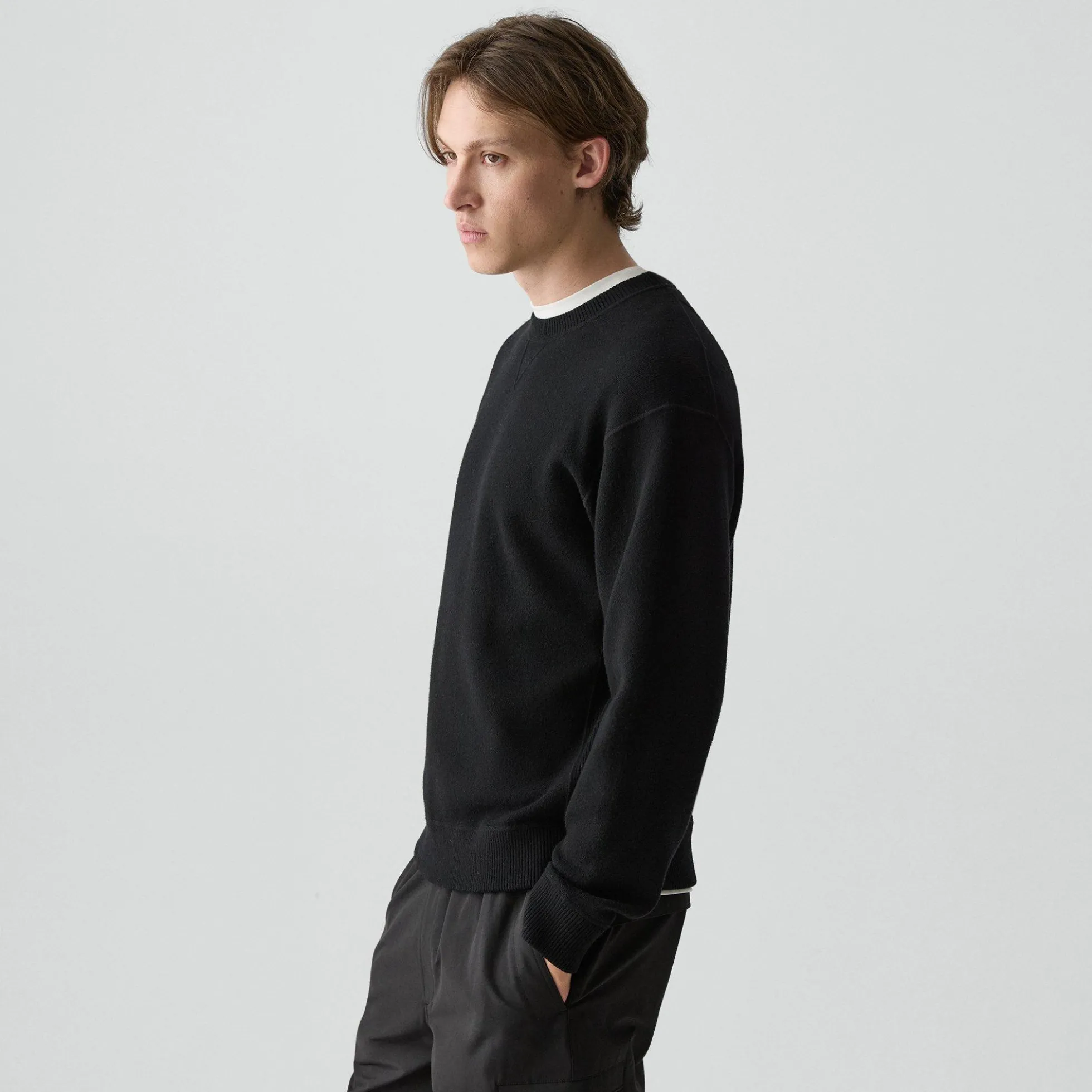 Crewneck Sweatshirt in Wool Bilen