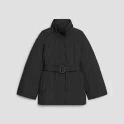Cropped Parka in Nylon