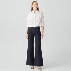 Cropped Shirt in Good Cotton