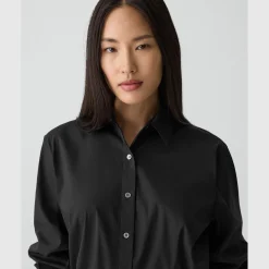 Cropped Shirt in Good Cotton
