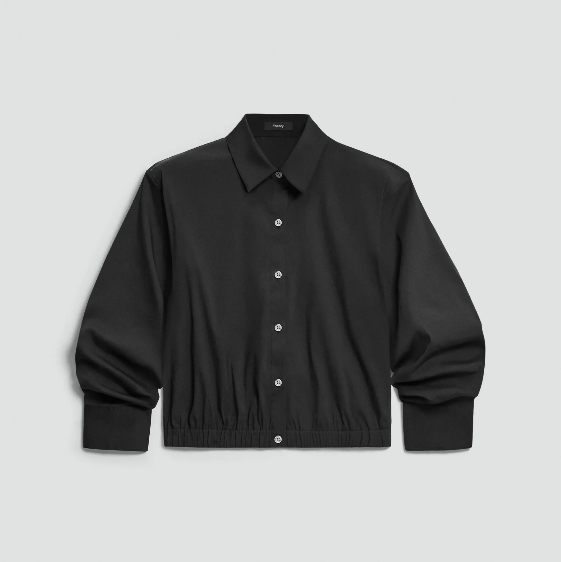 Cropped Shirt in Good Cotton