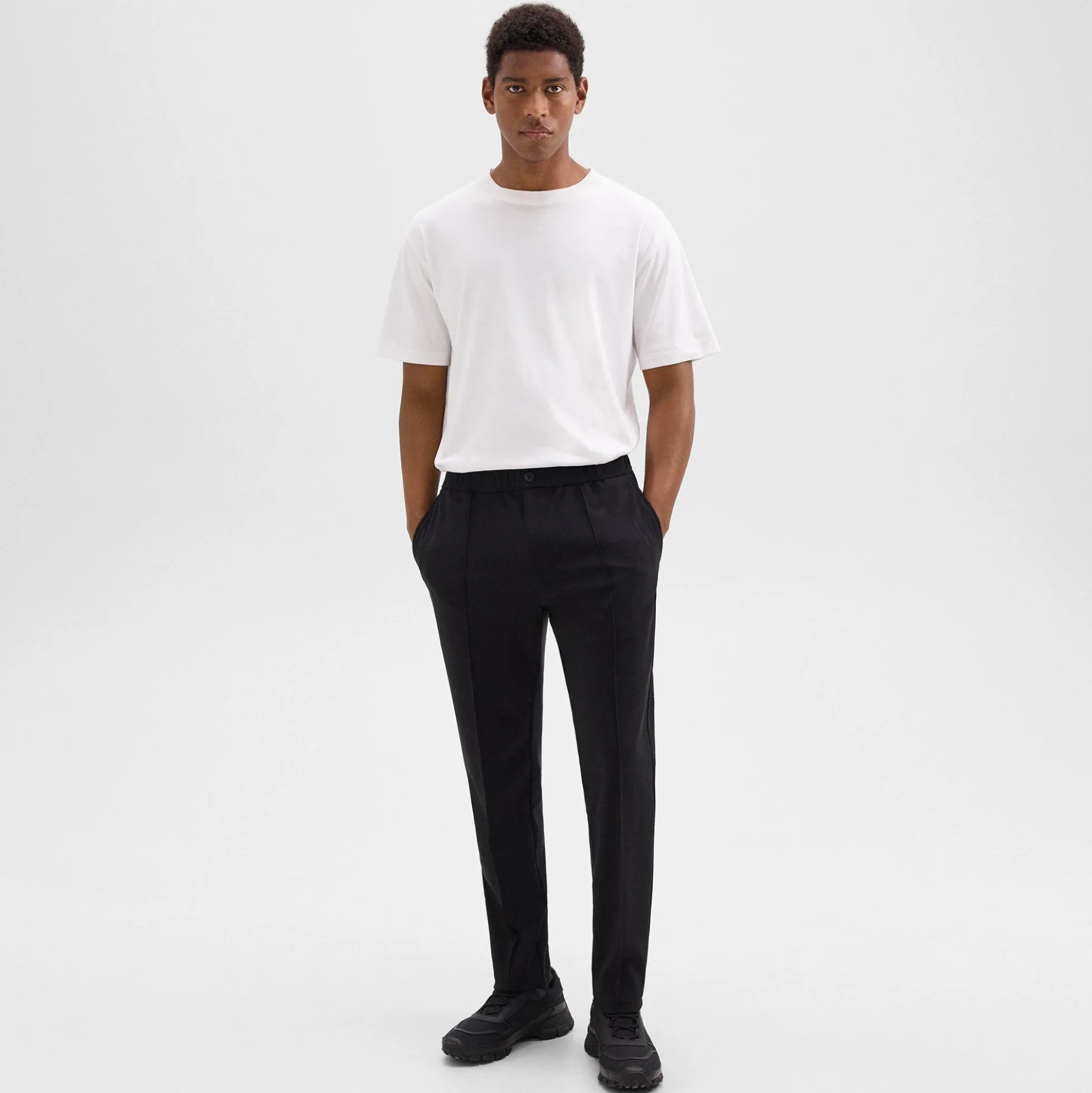 Curtis Drawstring Pant in Precision Ponte