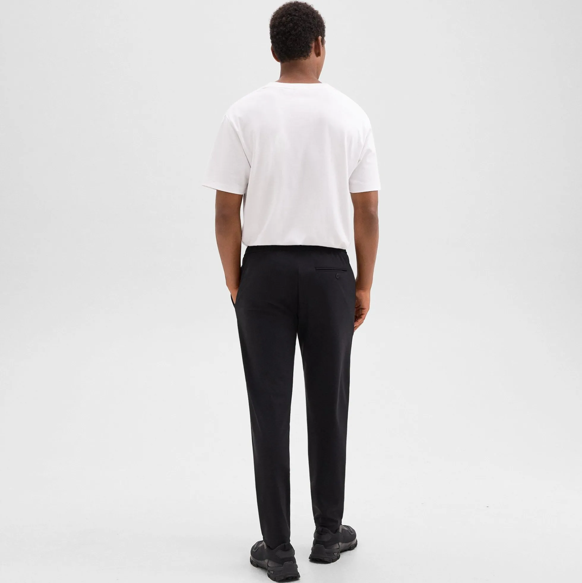 Curtis Drawstring Pant in Precision Ponte