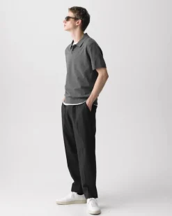 Curtis Drawstring Pant in Motion Wool