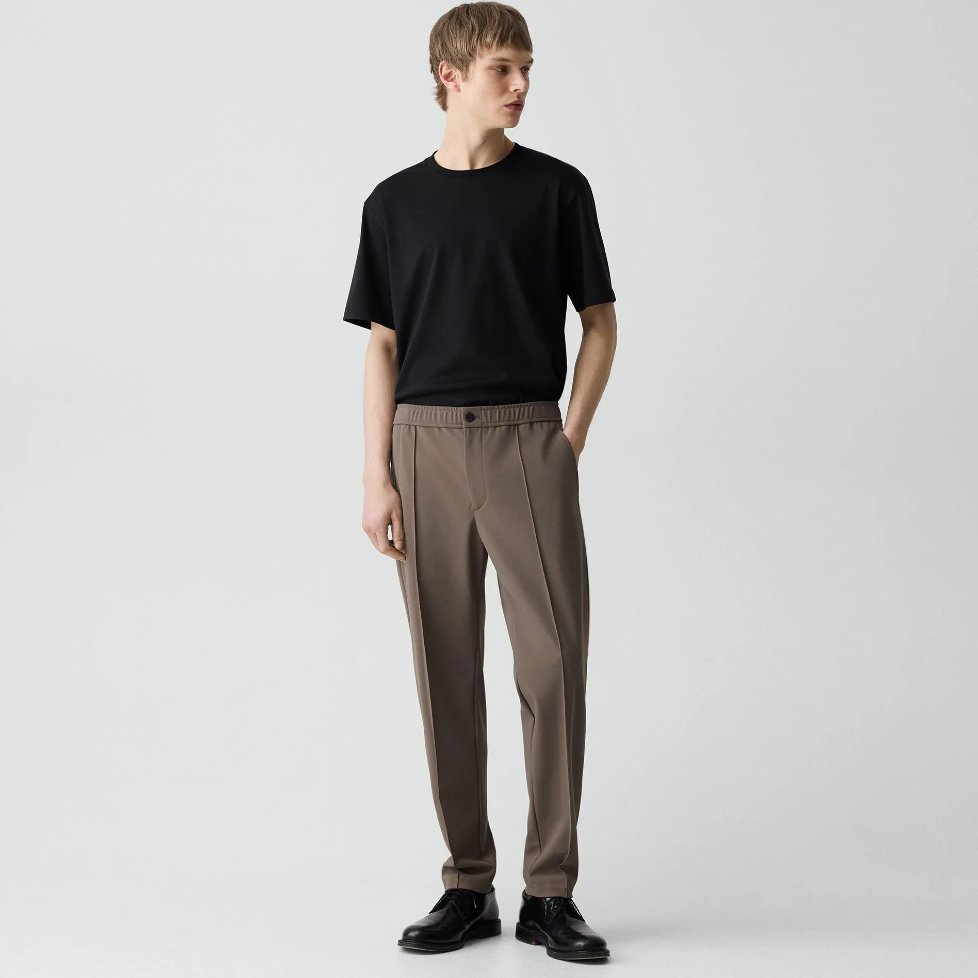 Curtis Drawstring Pant in Precision Ponte
