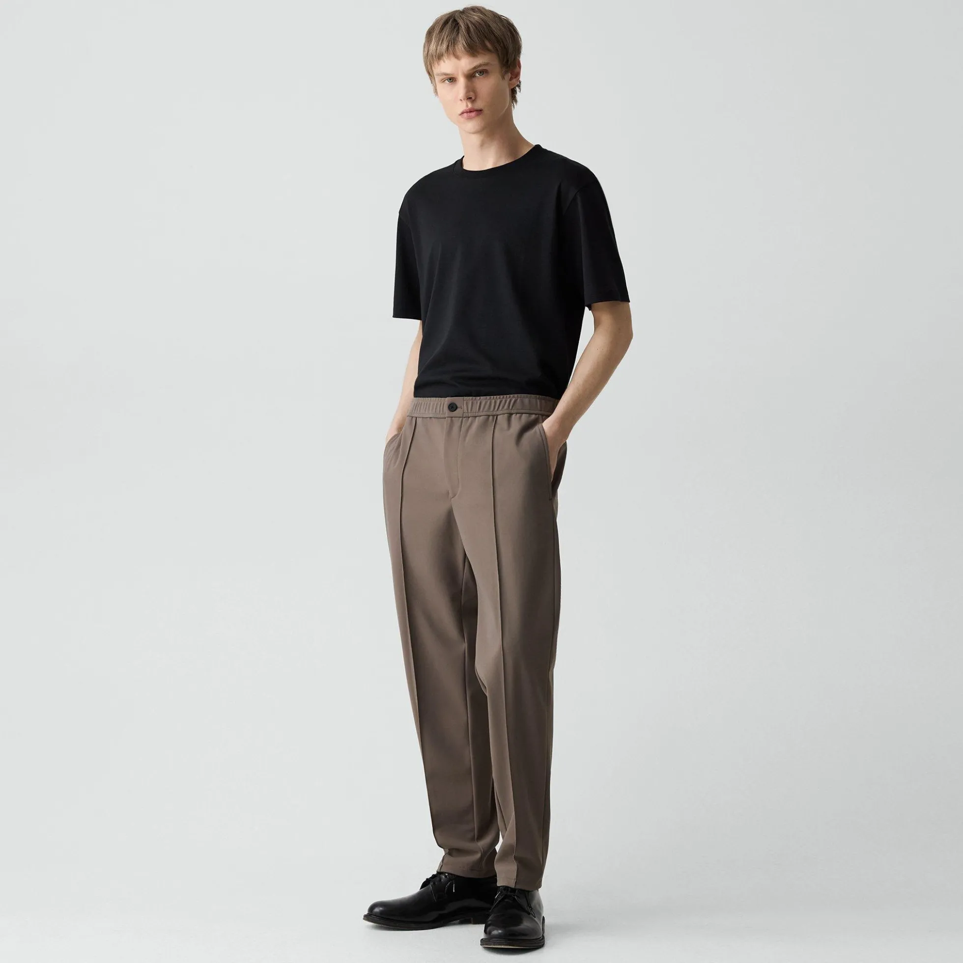 Curtis Drawstring Pant in Precision Ponte
