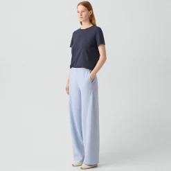 Curved Pull-On Pant in Lounge Terry