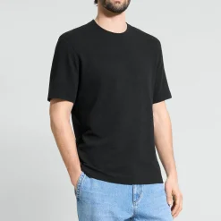 Delroy Tee in Studio Knit Jacquard