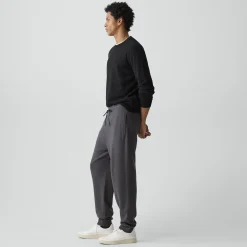 Drawstring Jogger in Wool Bilen